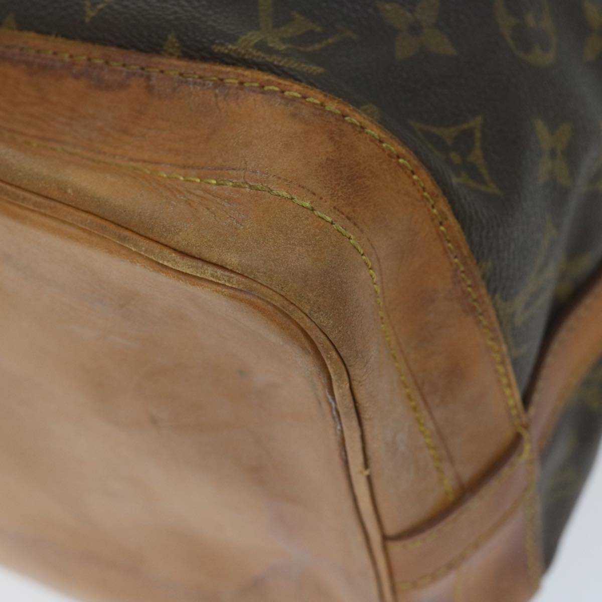 LOUIS VUITTON Monogram Noe Shoulder Bag M42224 LV 64747