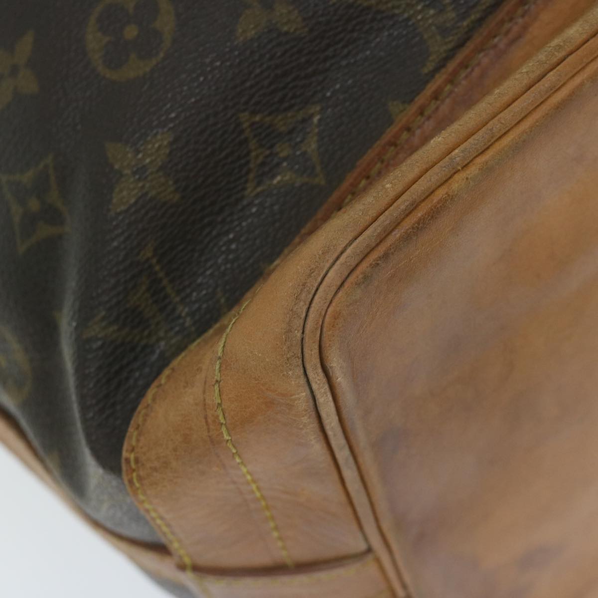 LOUIS VUITTON Monogram Noe Shoulder Bag M42224 LV 64747