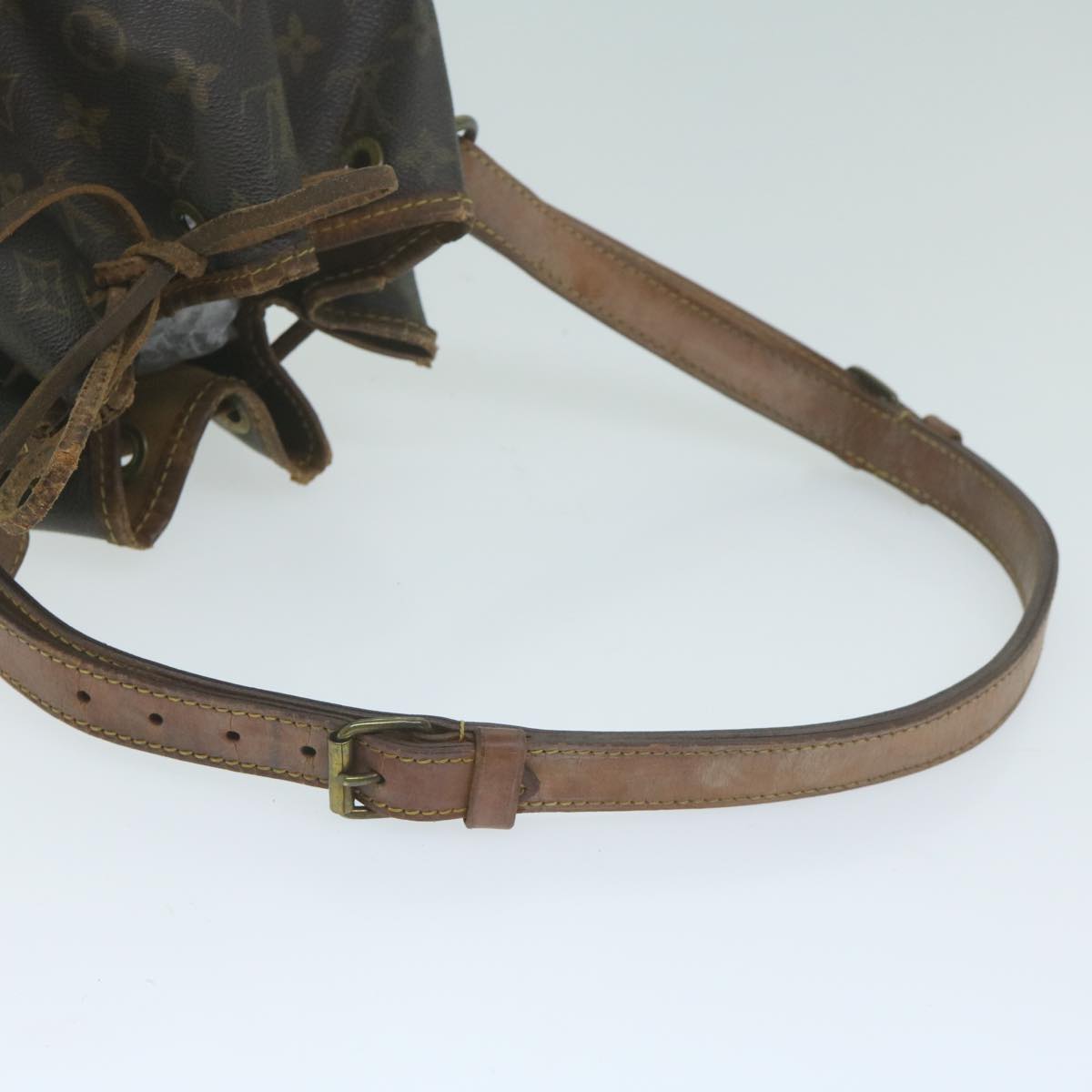 LOUIS VUITTON Monogram Petit Noe Shoulder Bag M42226 LV 64748
