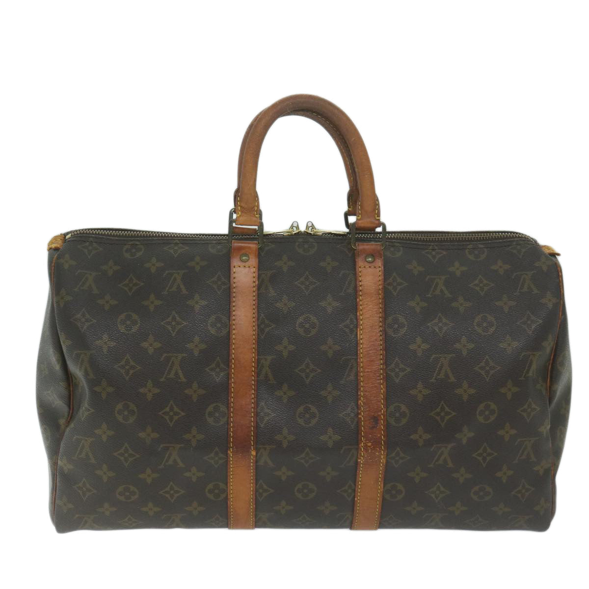 LOUIS VUITTON Monogram Keepall 45 Boston Bag M41428 LV 64752