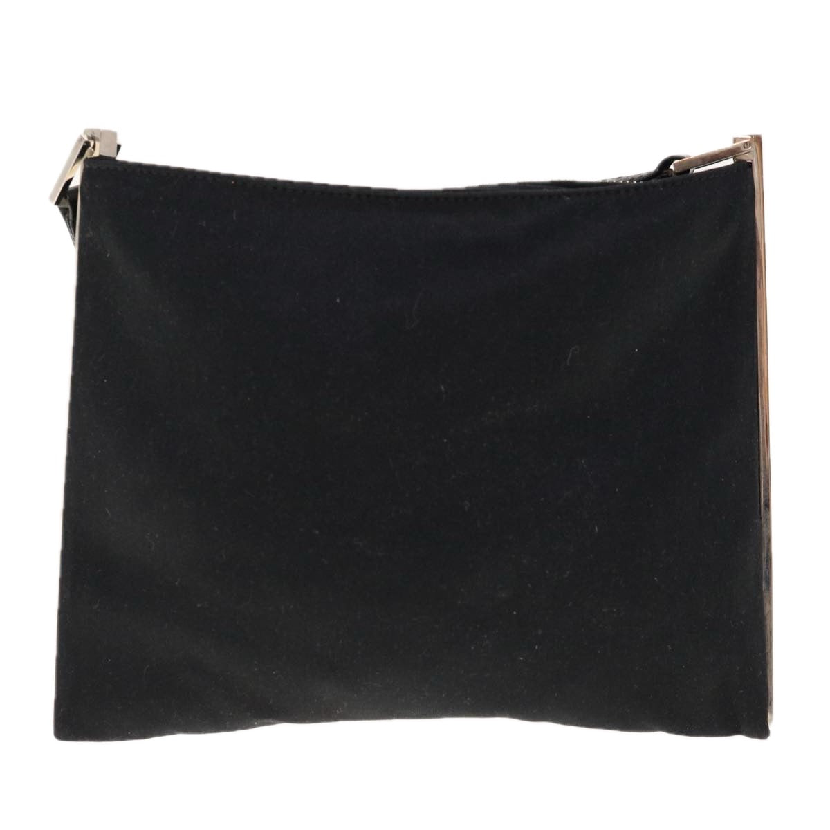 FENDI Shoulder Bag Nylon Black 64760