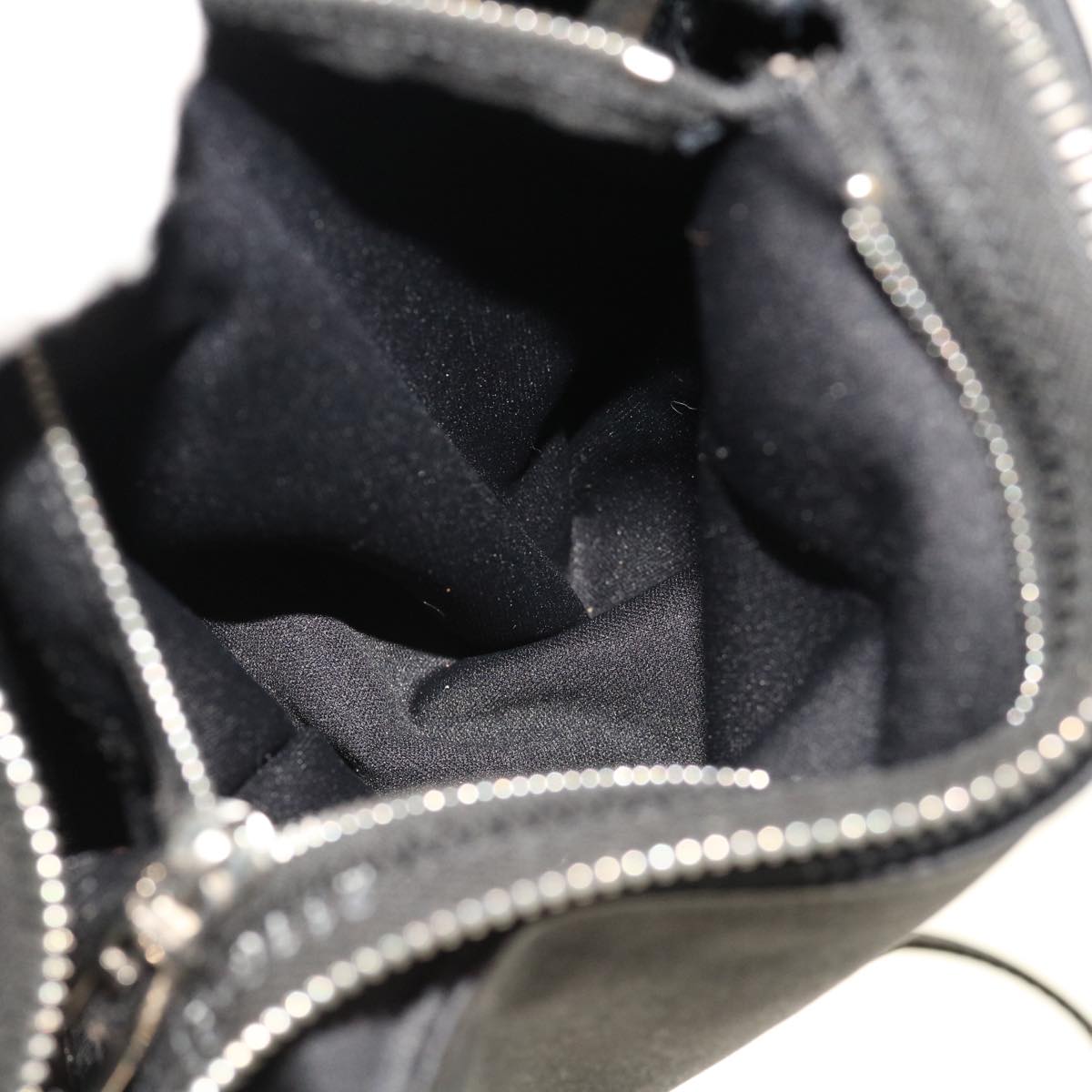 FENDI Shoulder Bag Nylon Black 64760