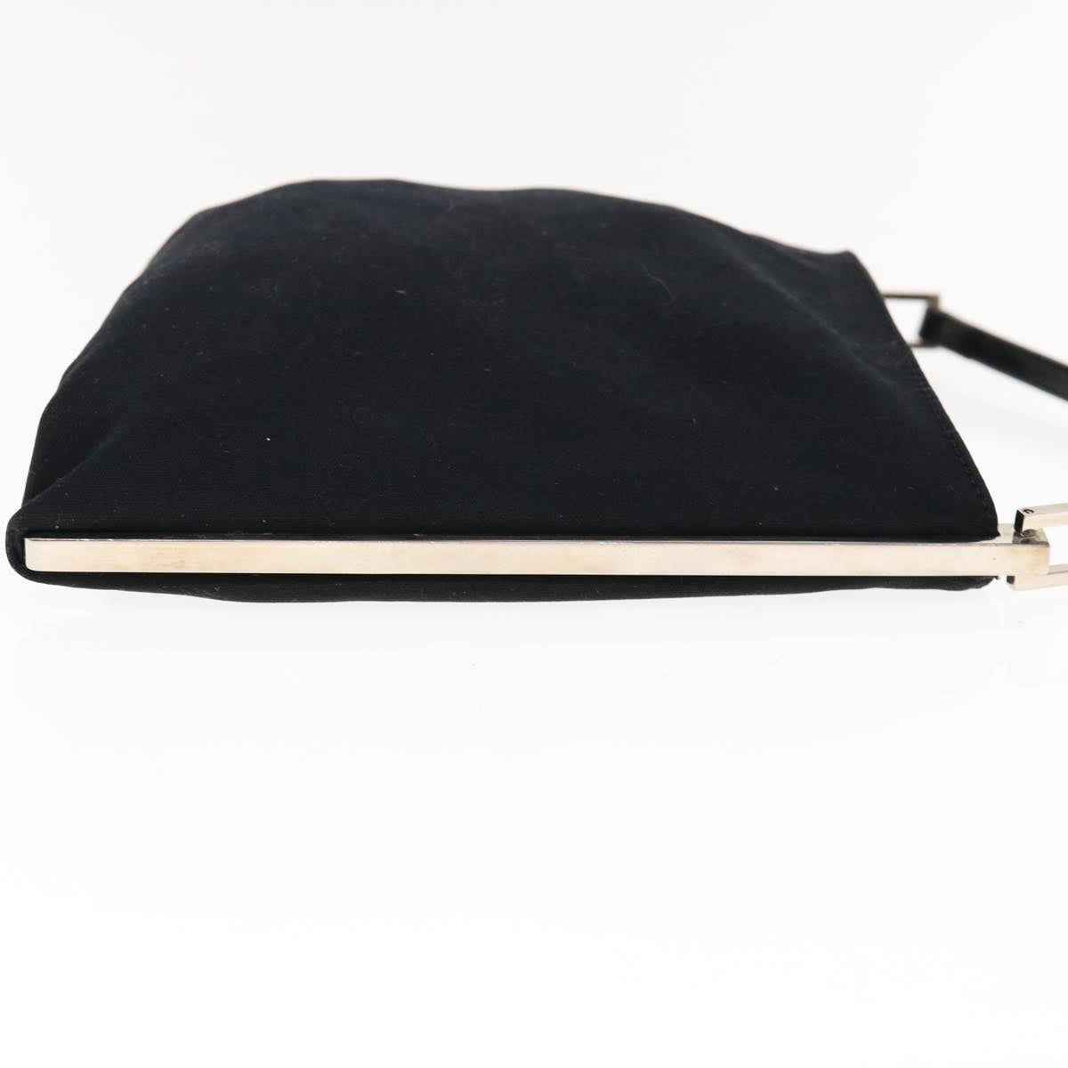 FENDI Shoulder Bag Nylon Black 64760