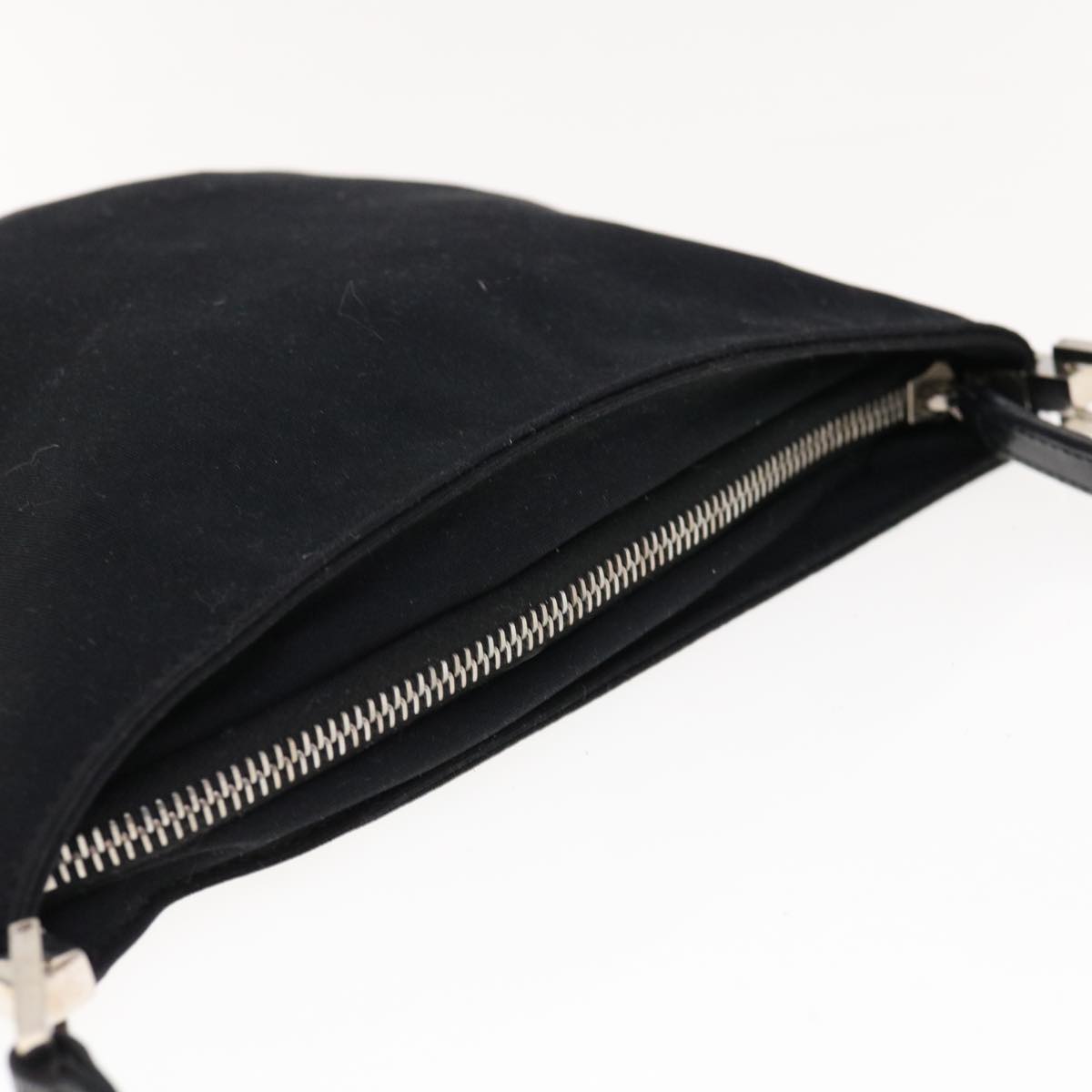 FENDI Shoulder Bag Nylon Black 64760