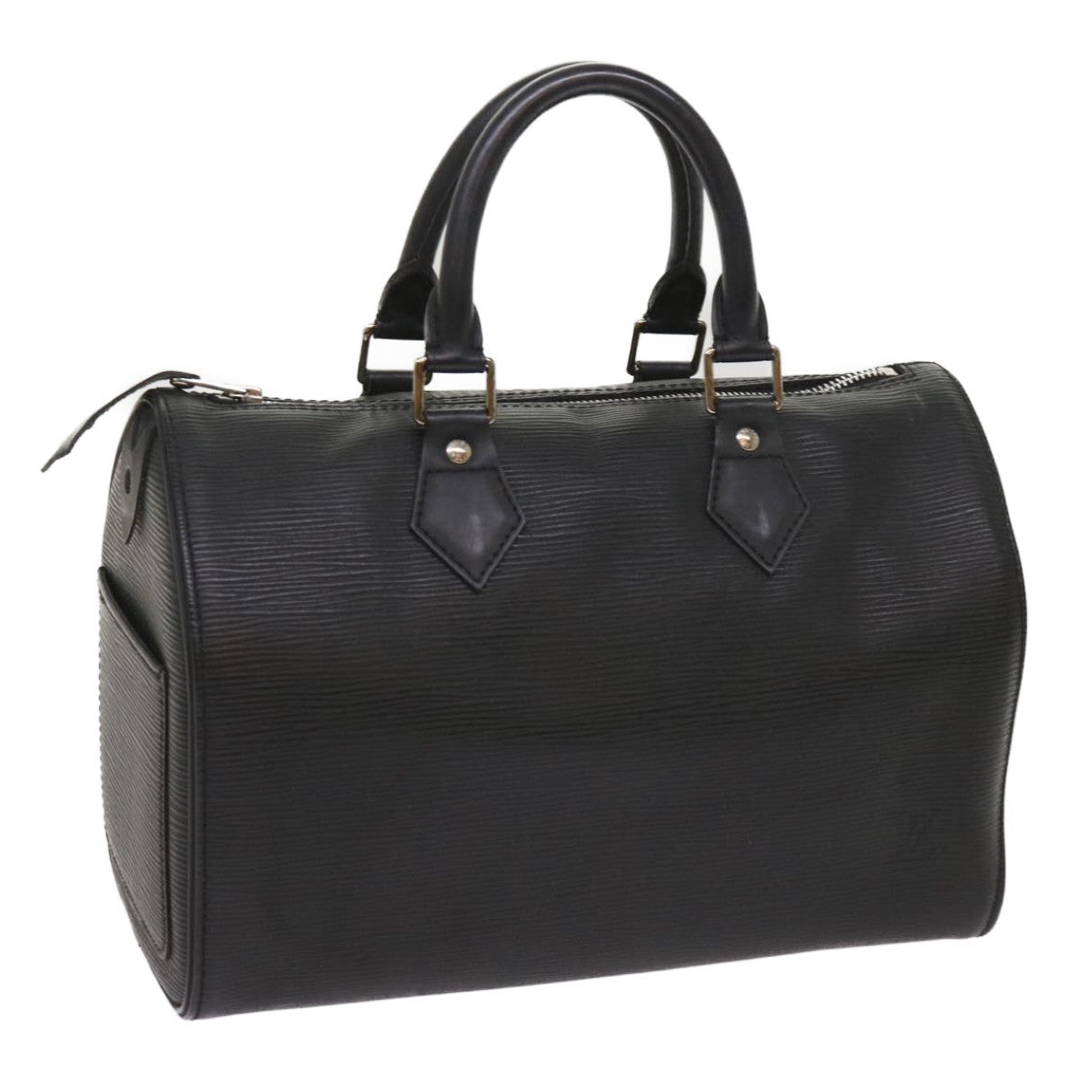 LOUIS VUITTON Epi Speedy 25 Hand Bag Noir black M43012 LV 64812