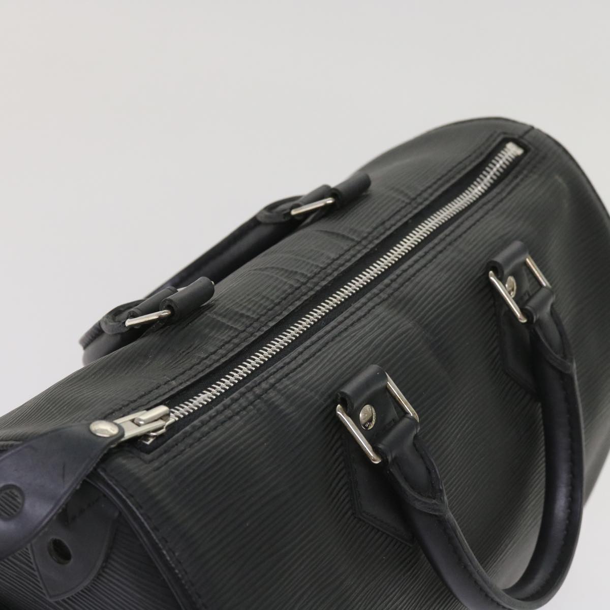 LOUIS VUITTON Epi Speedy 25 Hand Bag Noir black M43012 LV 64812