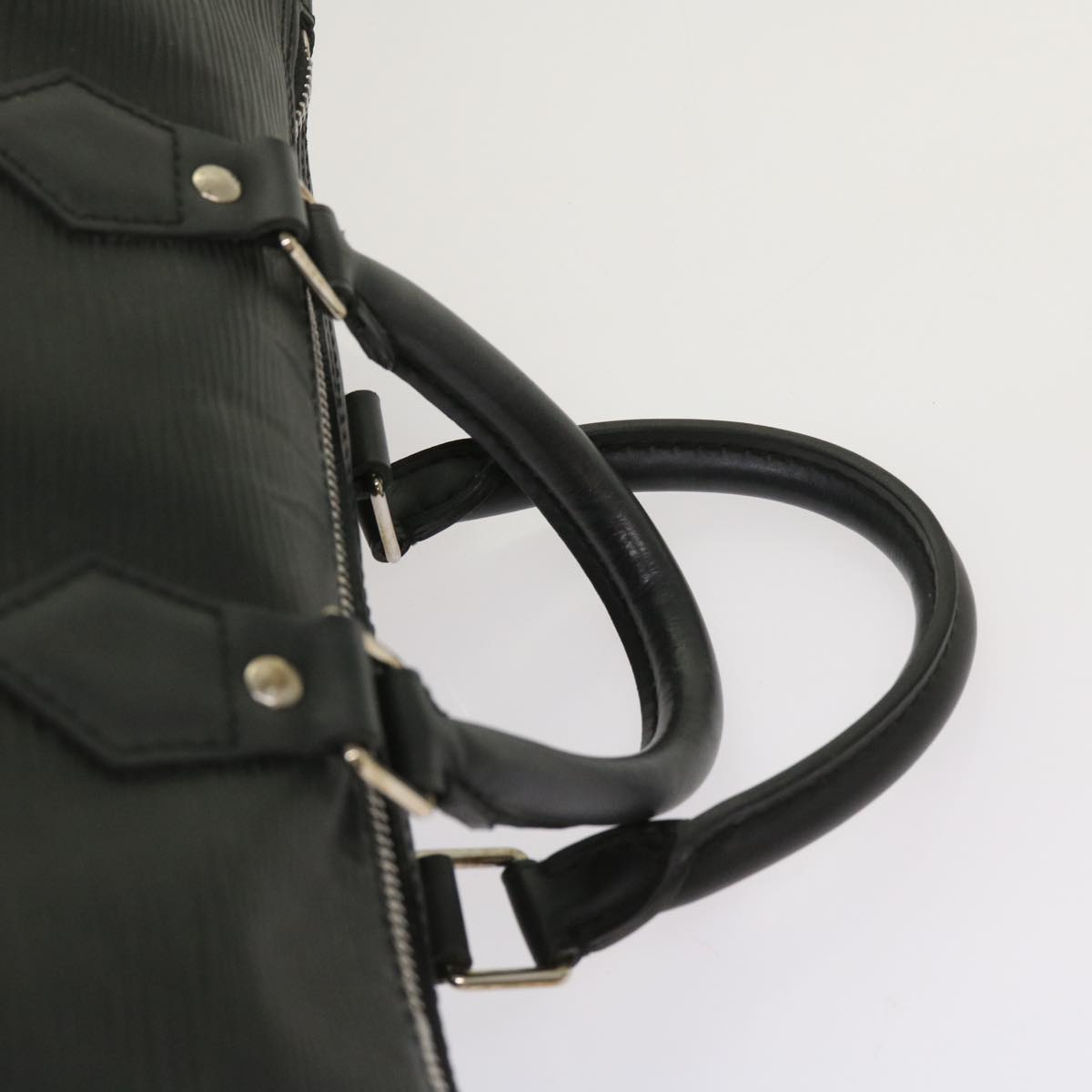LOUIS VUITTON Epi Speedy 25 Hand Bag Noir black M43012 LV 64812