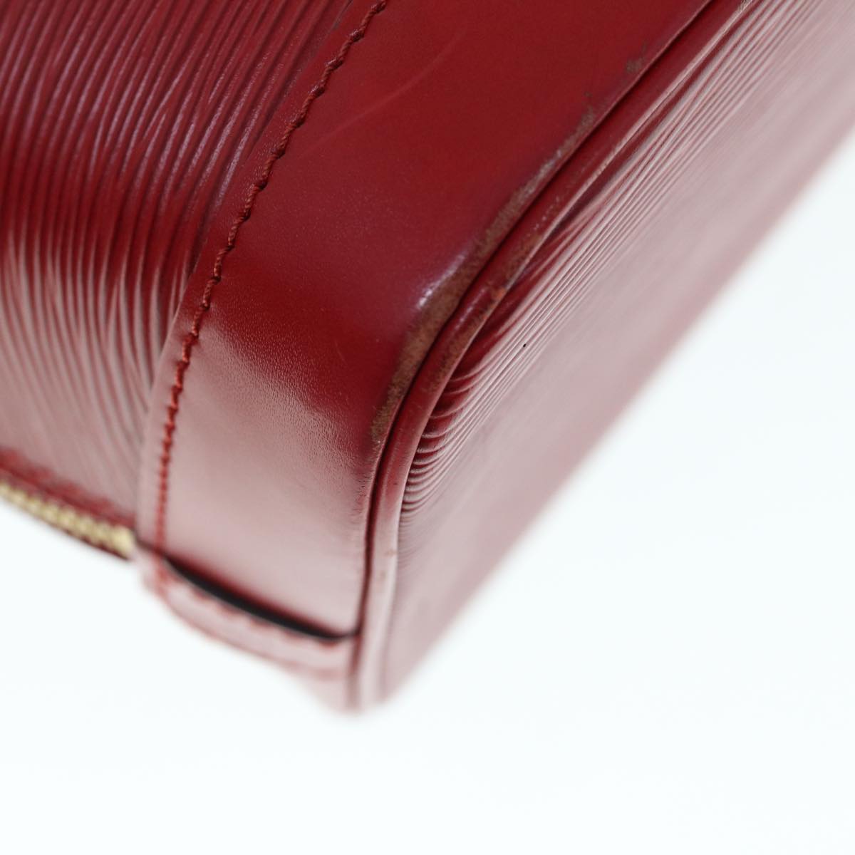 LOUIS VUITTON Epi Alma Hand Bag Castilian Red M52147 LV 64854