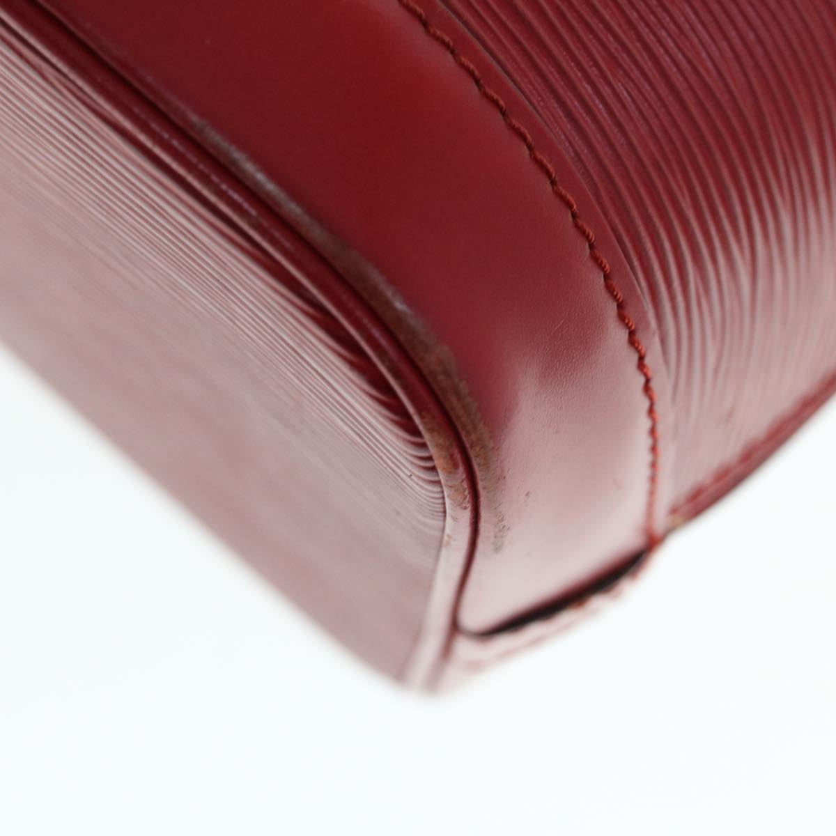 LOUIS VUITTON Epi Alma Hand Bag Castilian Red M52147 LV 64854
