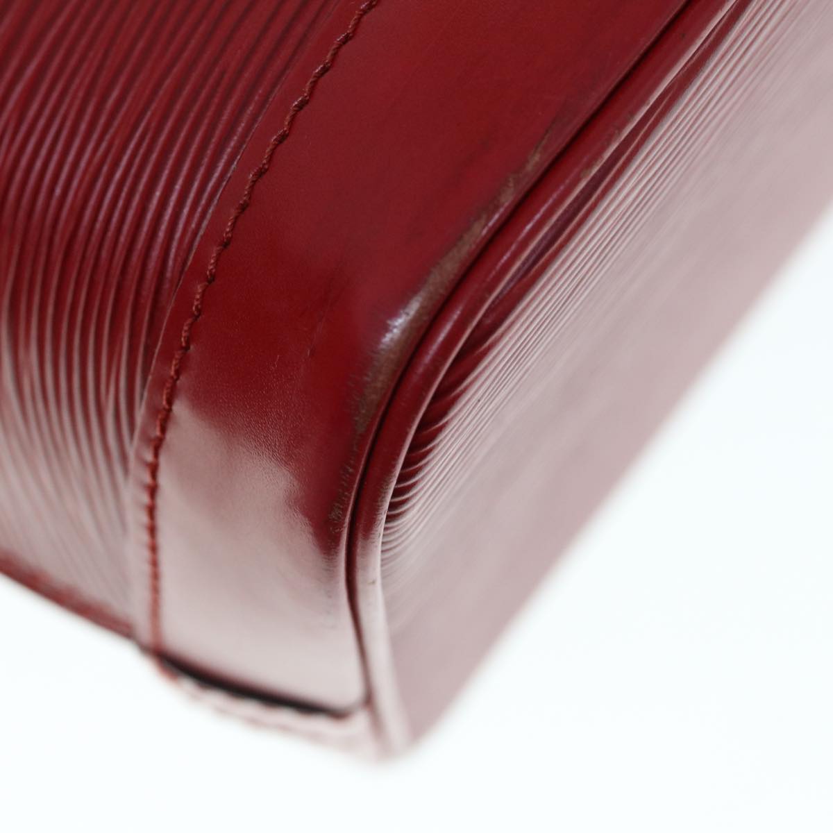 LOUIS VUITTON Epi Alma Hand Bag Castilian Red M52147 LV 64854