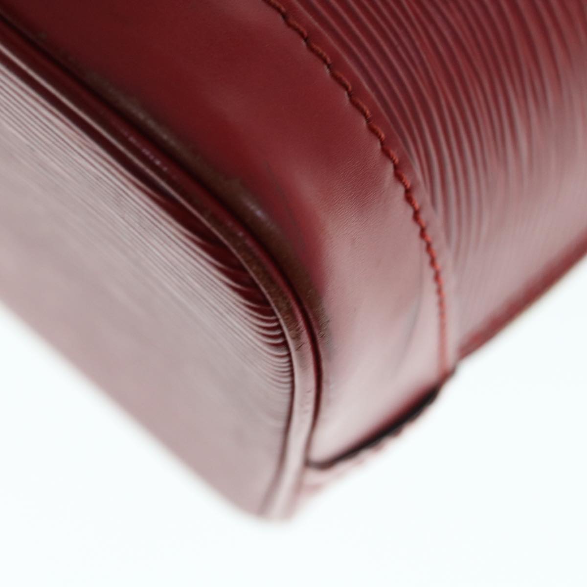 LOUIS VUITTON Epi Alma Hand Bag Castilian Red M52147 LV 64854