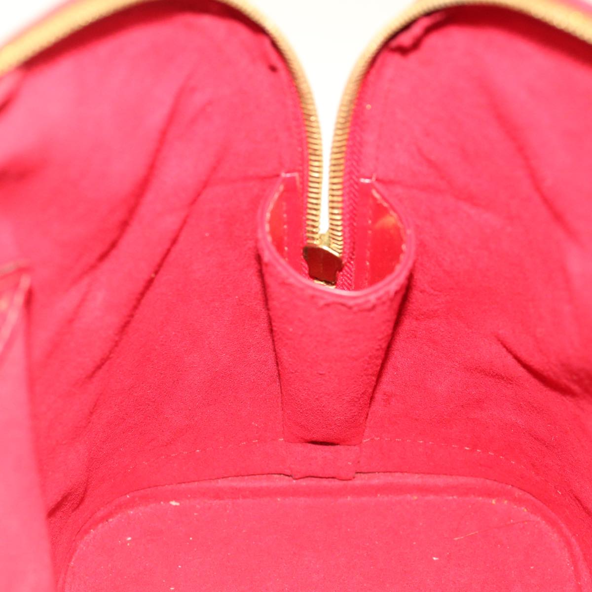 LOUIS VUITTON Epi Alma Hand Bag Castilian Red M52147 LV 64854