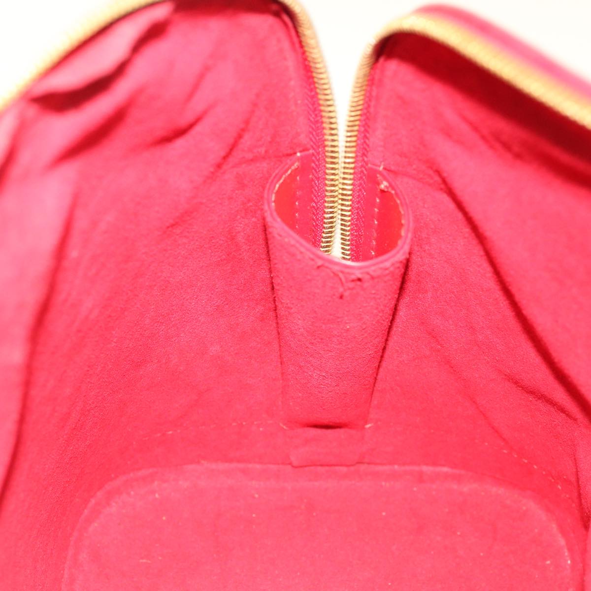 LOUIS VUITTON Epi Alma Hand Bag Castilian Red M52147 LV 64854