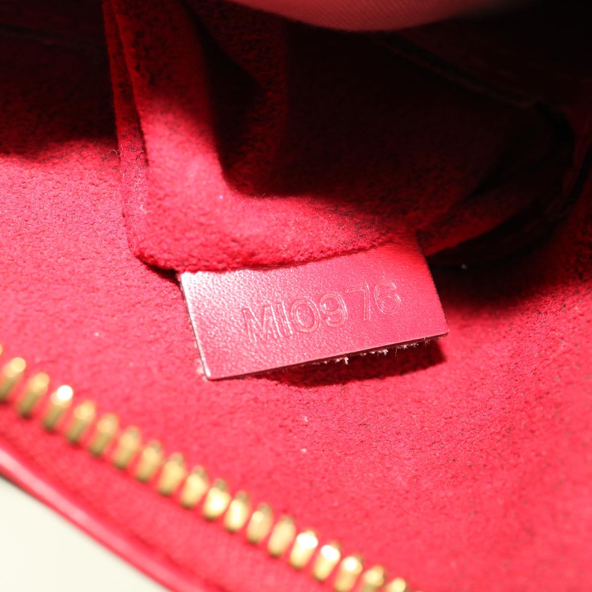 LOUIS VUITTON Epi Alma Hand Bag Castilian Red M52147 LV 64854