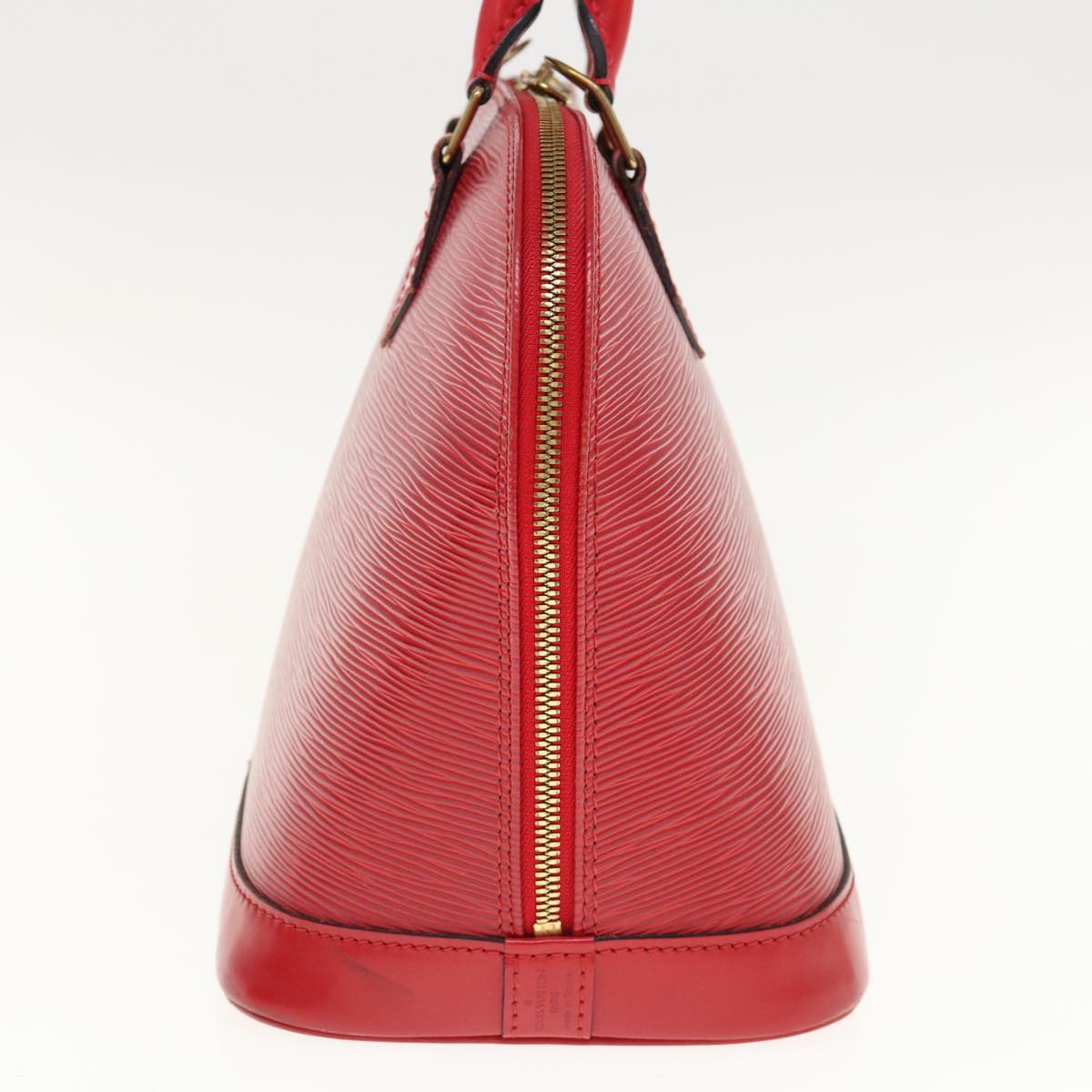 LOUIS VUITTON Epi Alma Hand Bag Castilian Red M52147 LV 64854