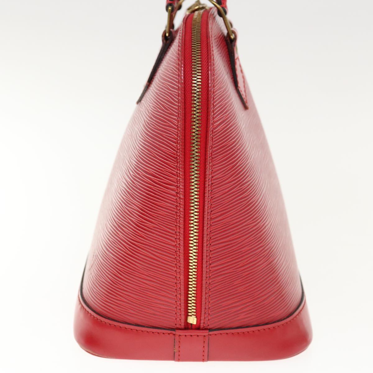 LOUIS VUITTON Epi Alma Hand Bag Castilian Red M52147 LV 64854