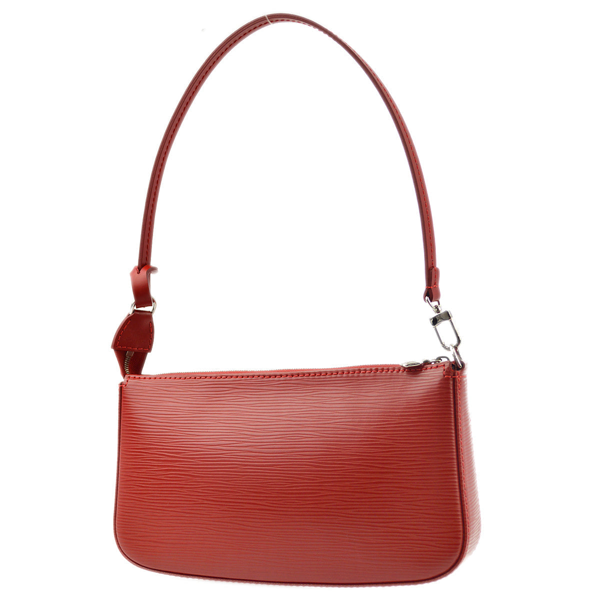 Louis Vuitton Red Epi Pochette Accessoires Handbag M41157
