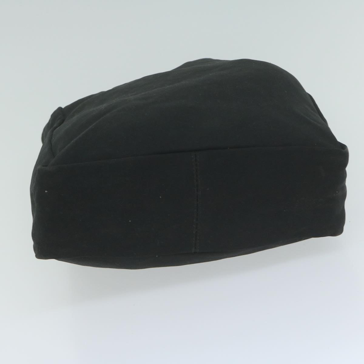 FENDI Hand Bag Nylon Black 65087