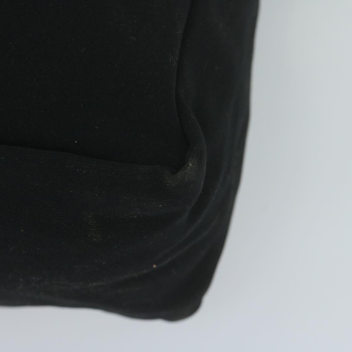 FENDI Hand Bag Nylon Black 65087