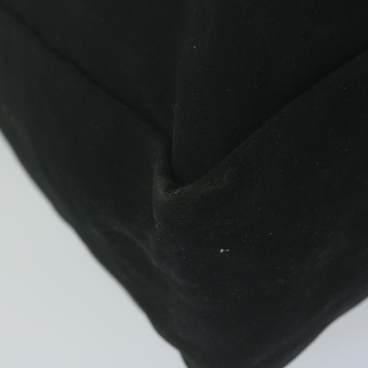 FENDI Hand Bag Nylon Black 65087
