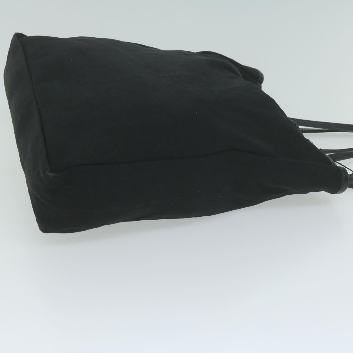 FENDI Hand Bag Nylon Black 65087