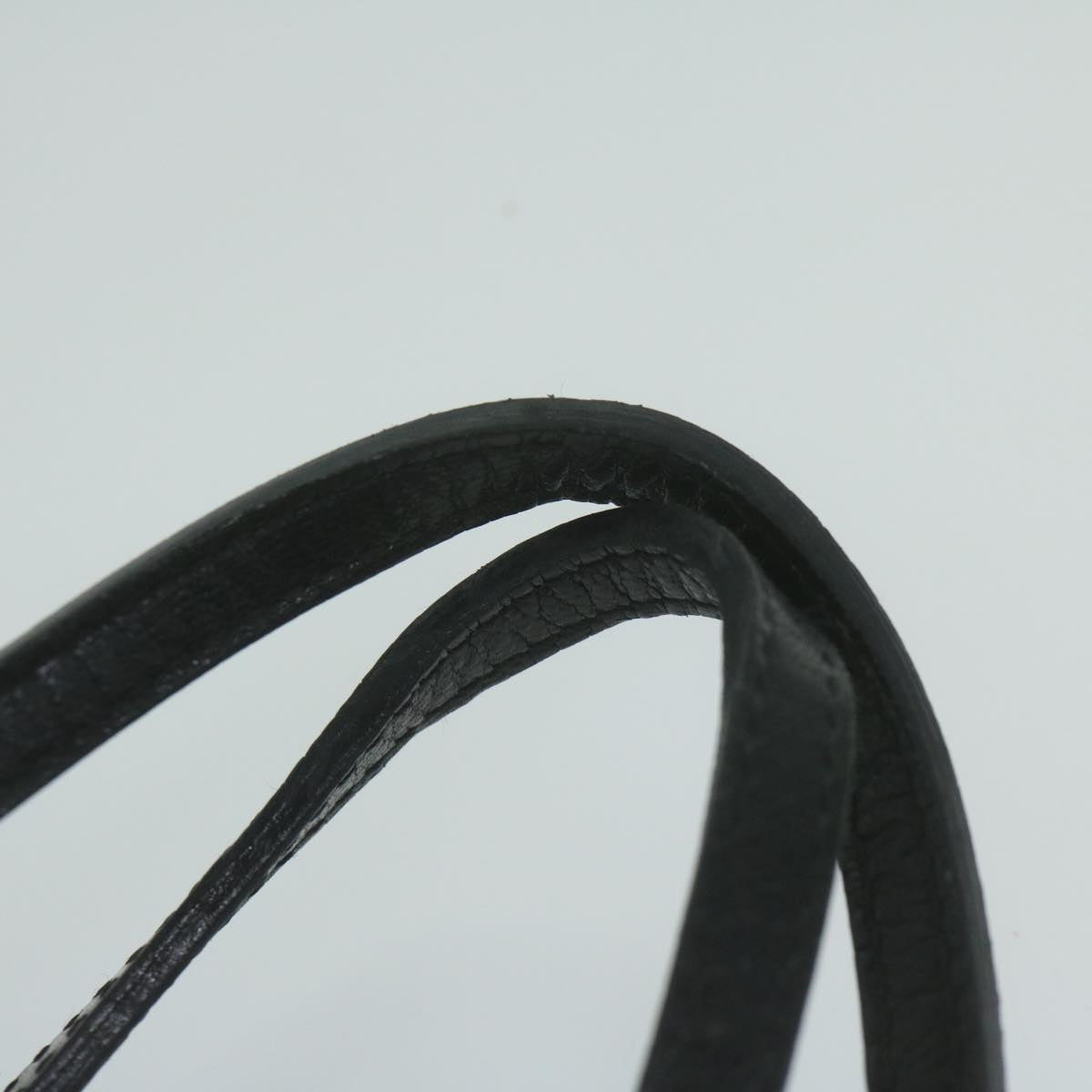 FENDI Hand Bag Nylon Black 65087