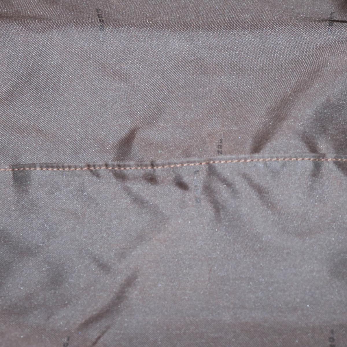 FENDI Tote Bag Corduroy Khaki 65092