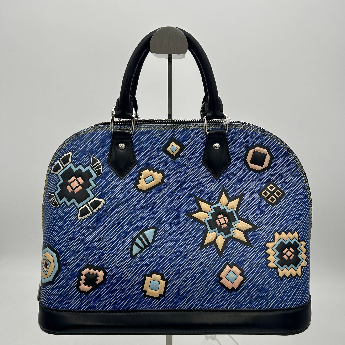 LOUIS VUITTON Epi Azteque Alma BB Denim Light LA15054