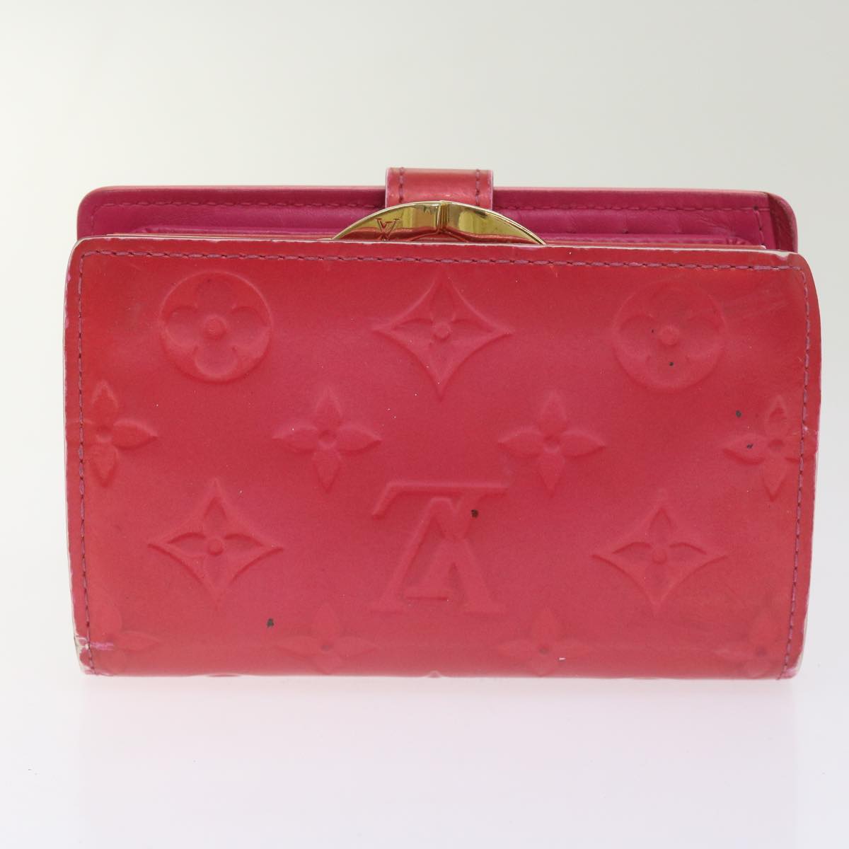 LOUIS VUITTON Monogram Vernis Epi Wallet 7Set Red Black Pink LV 65277