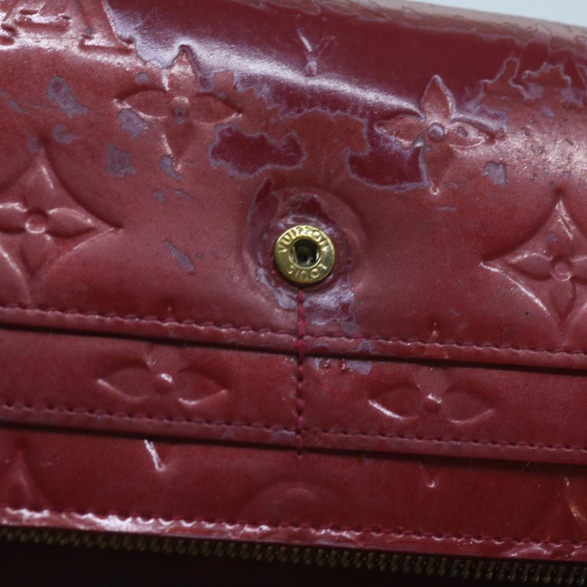 LOUIS VUITTON Monogram Vernis Epi Wallet 7Set Red Black Pink LV 65277