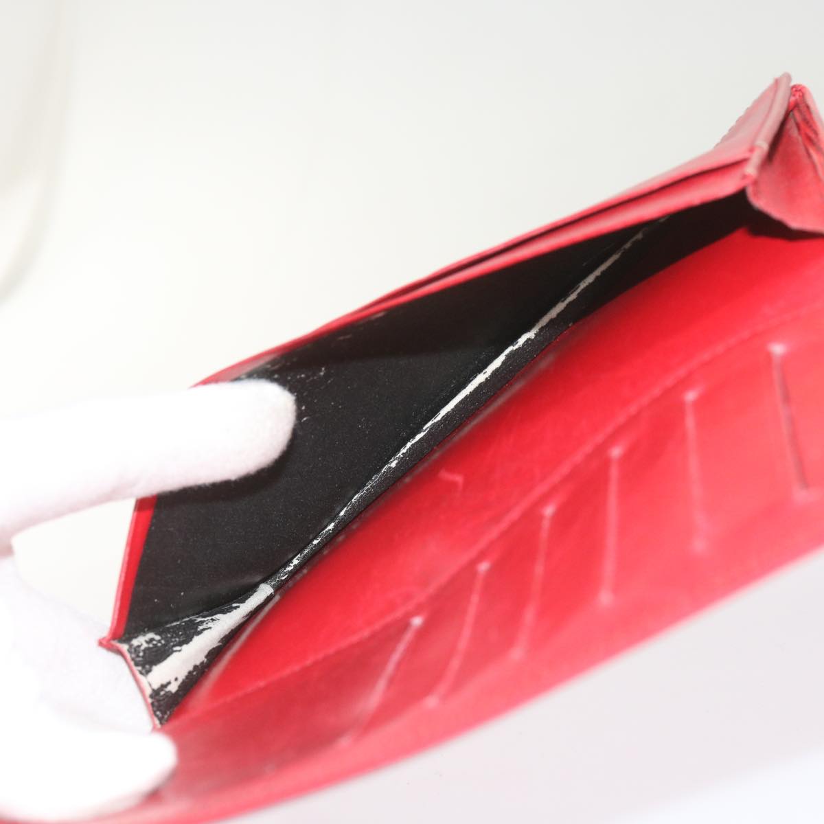 LOUIS VUITTON Monogram Vernis Epi Wallet 7Set Red Black Pink LV 65277
