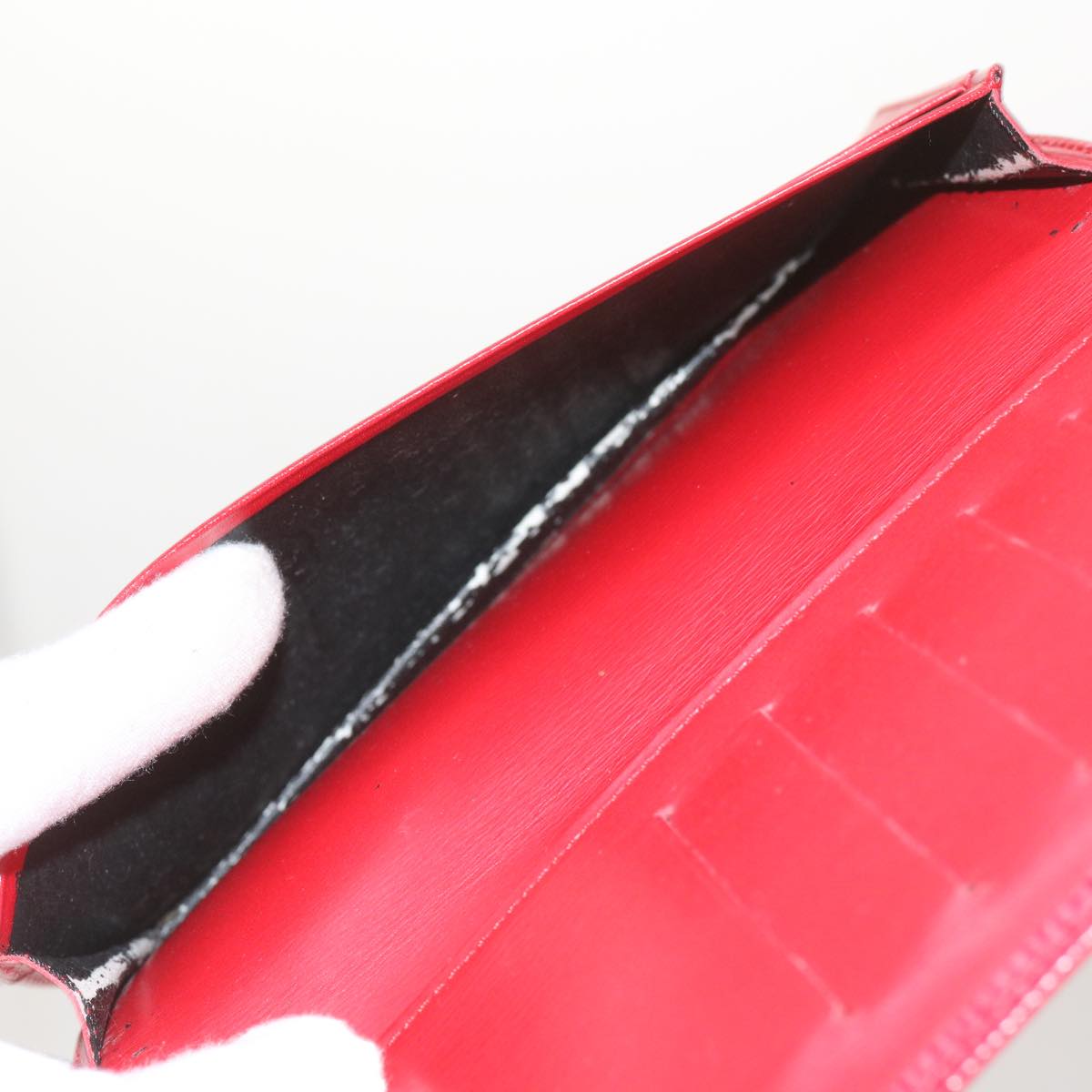 LOUIS VUITTON Monogram Vernis Epi Wallet 7Set Red Black Pink LV 65277