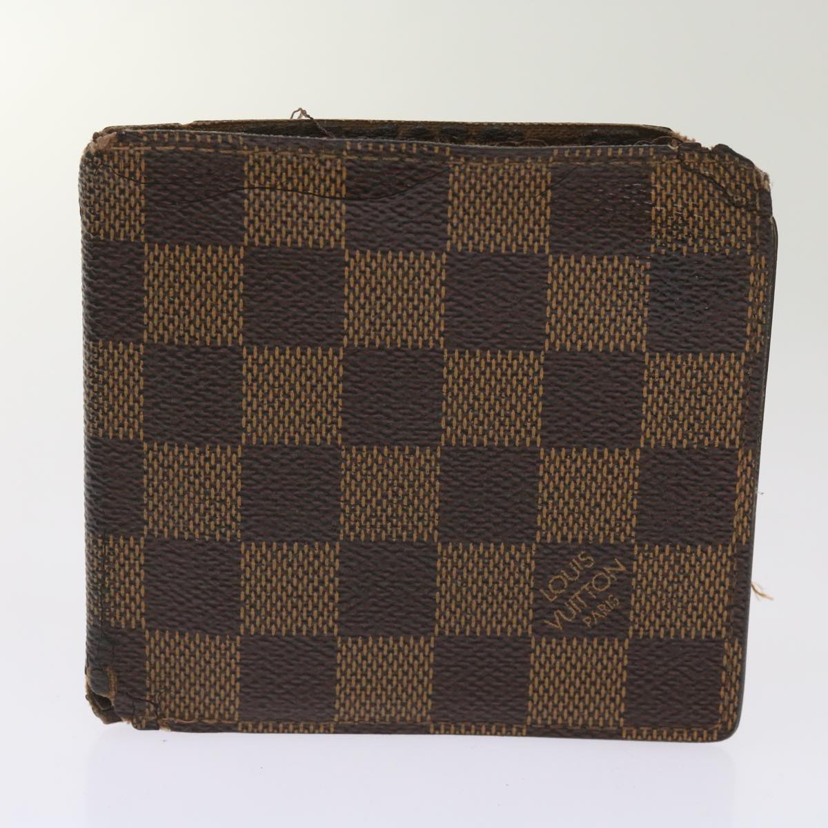 LOUIS VUITTON Monogram Damier Ebene Wallet 10set LV 65282