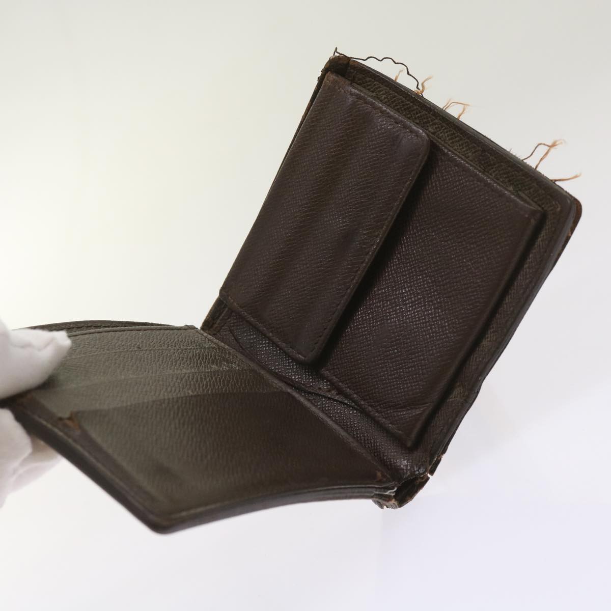 LOUIS VUITTON Monogram Damier Ebene Wallet 10set LV 65282