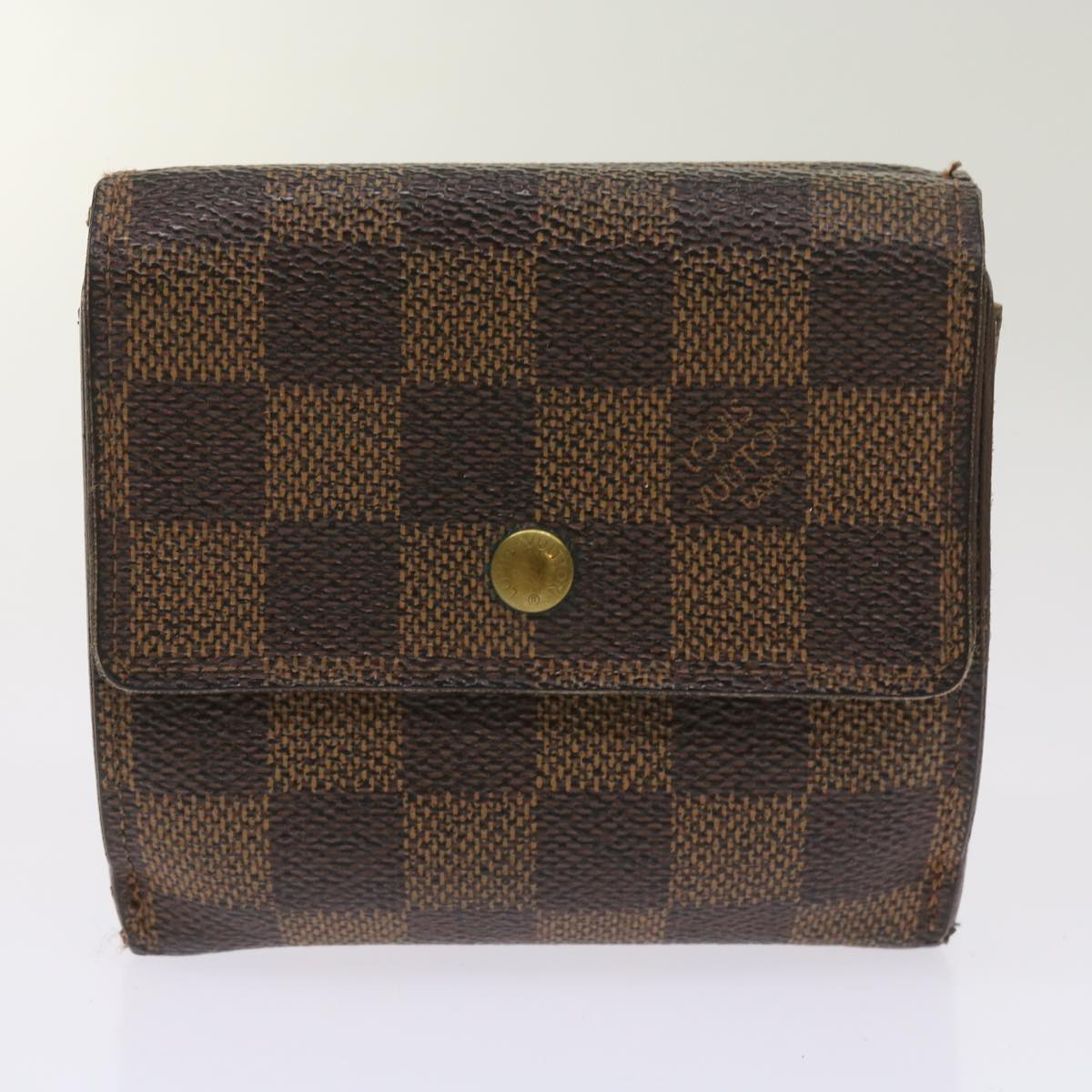 LOUIS VUITTON Monogram Damier Ebene Wallet 10set LV 65282
