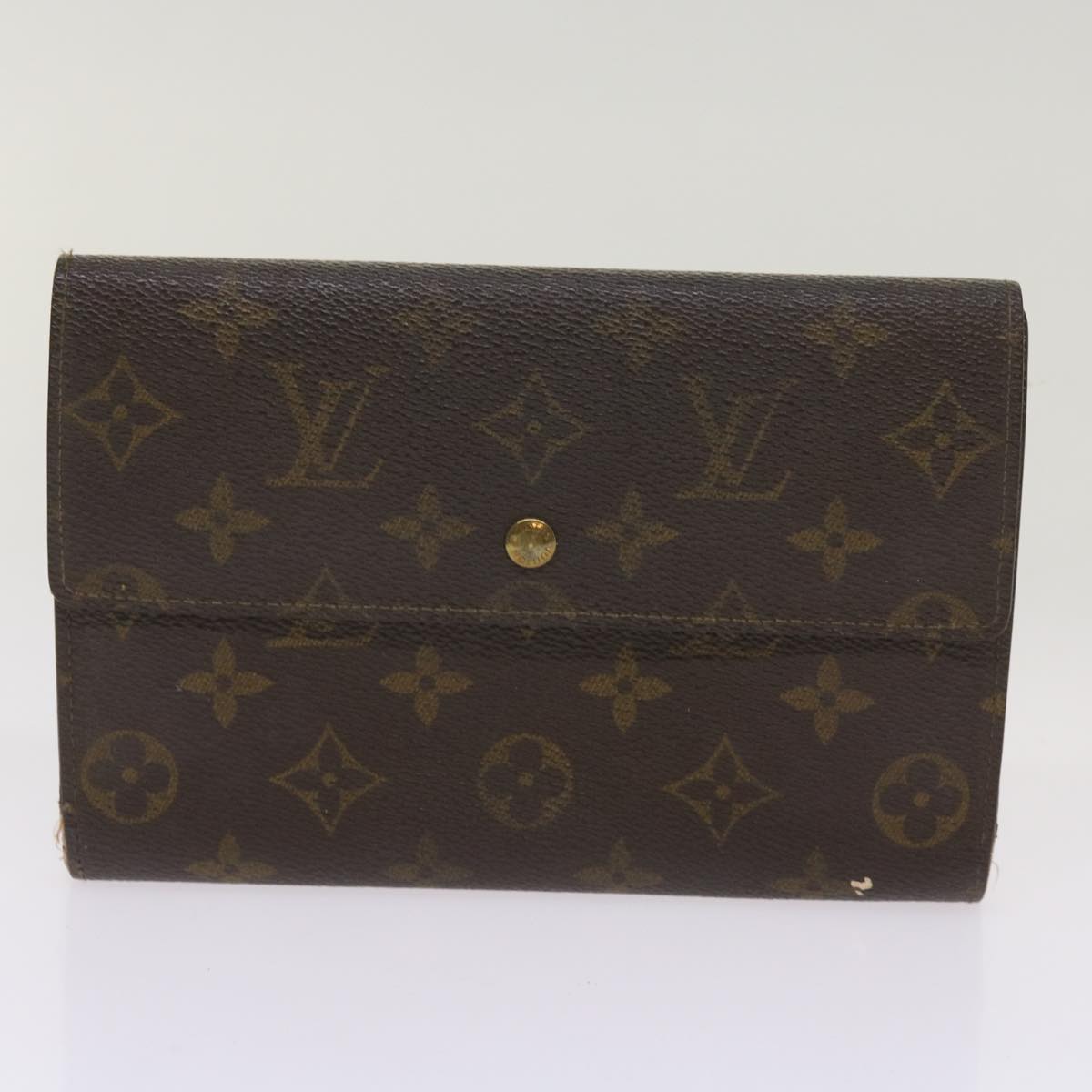LOUIS VUITTON Monogram Damier Ebene Wallet 10set LV 65282