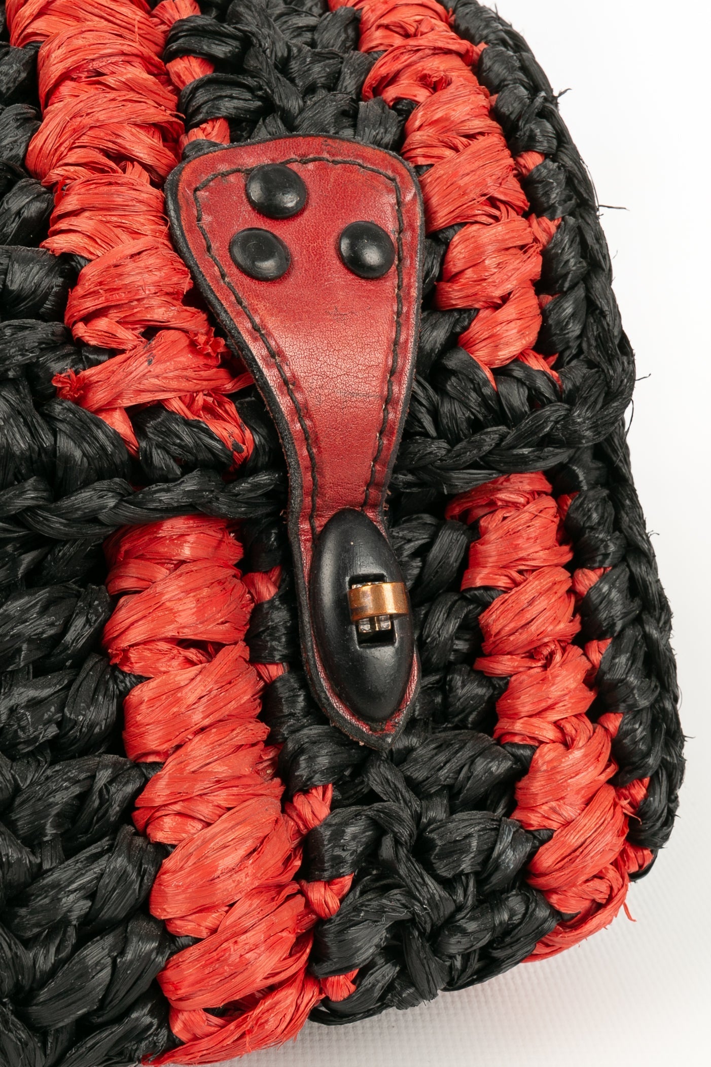 Sac en raphia Carel