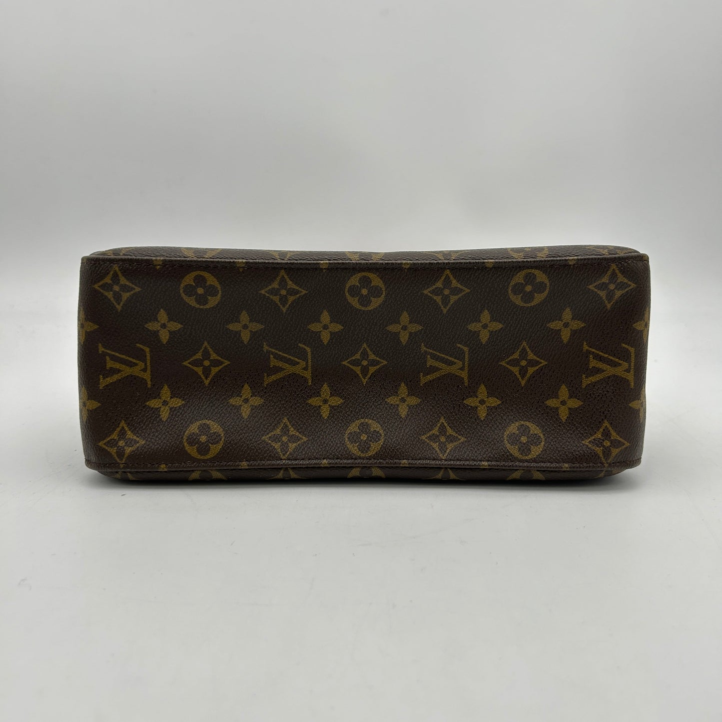 Louis Vuitton Looping GM Monogram Canvas Shoulder Bag Brown Large