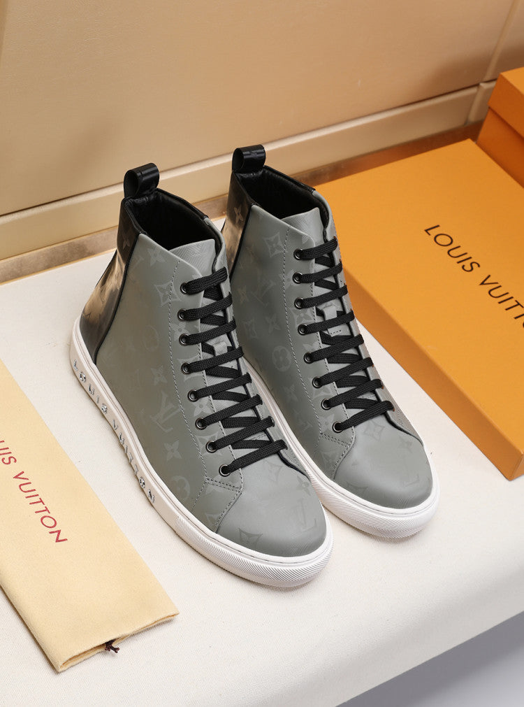 GLM - LUV Stellar Trainer Boot Gray Black Sneaker