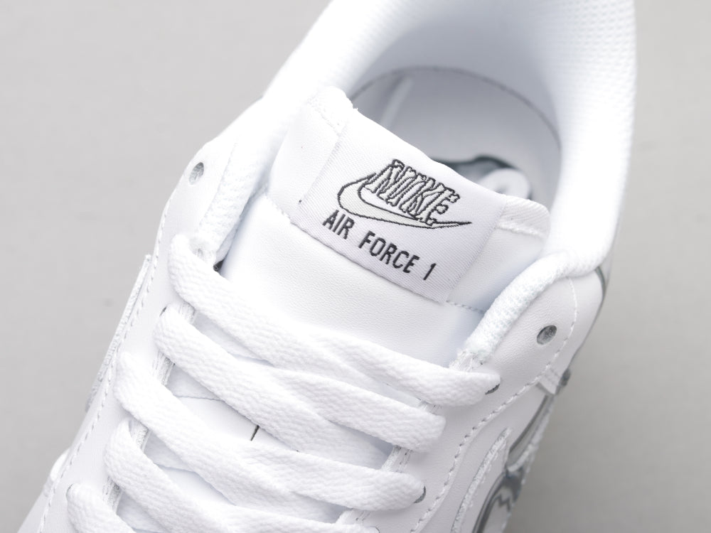 GLM - AF1 Skeleton Halloween White