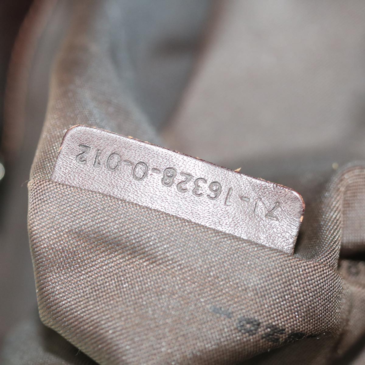 FENDI Zucca Canvas Tote Bag Brown 66069