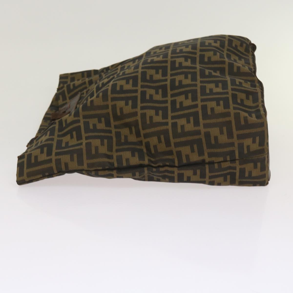 FENDI Zucca Canvas Clutch Bag 2Set Black Brown 66087