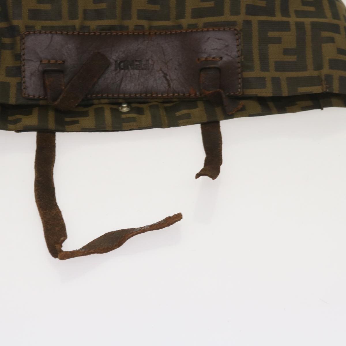 FENDI Zucca Canvas Clutch Bag 2Set Black Brown 66087