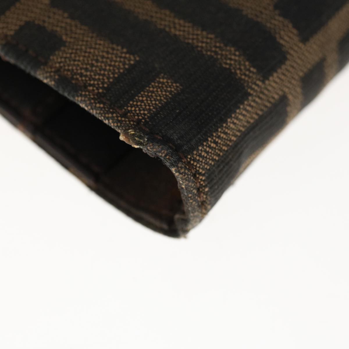 FENDI Zucca Canvas Day Planner Cover Brown 66144