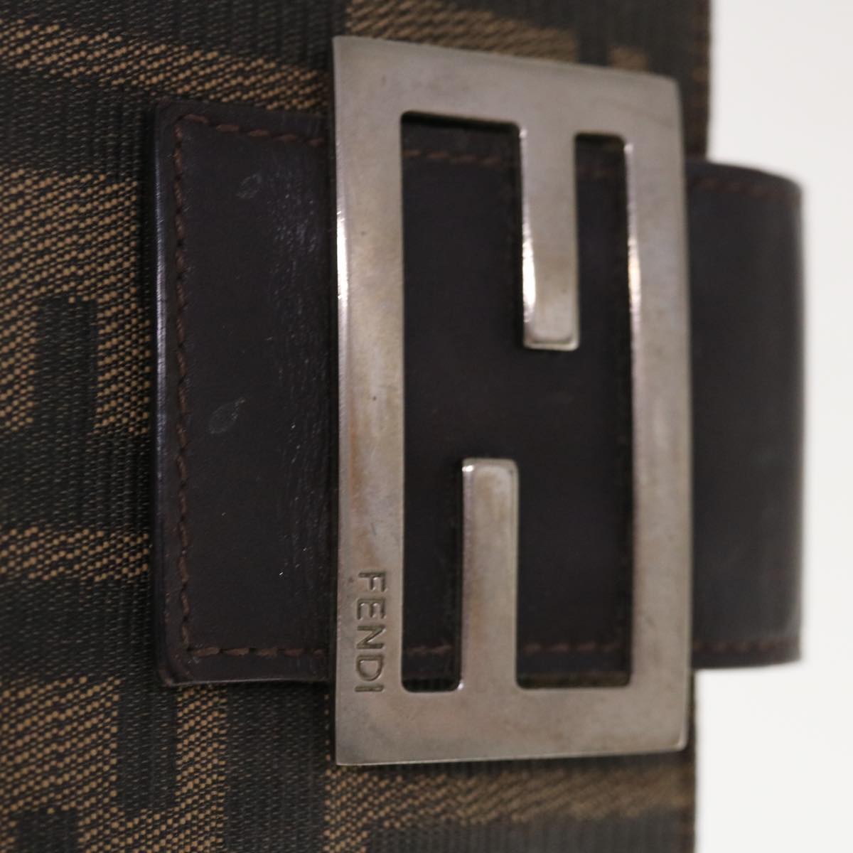 FENDI Zucca Canvas Day Planner Cover Brown 66144
