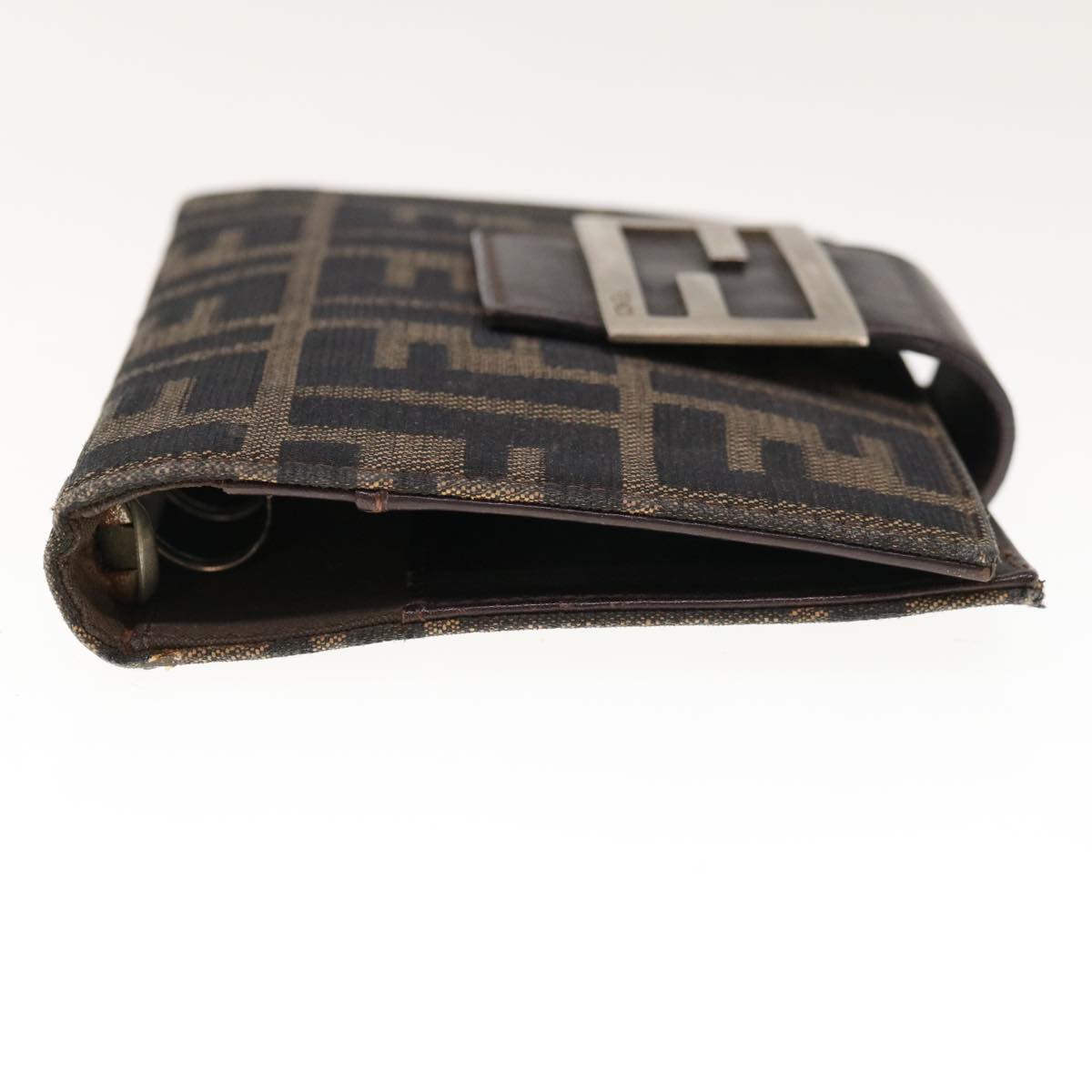 FENDI Zucca Canvas Day Planner Cover Brown 66144