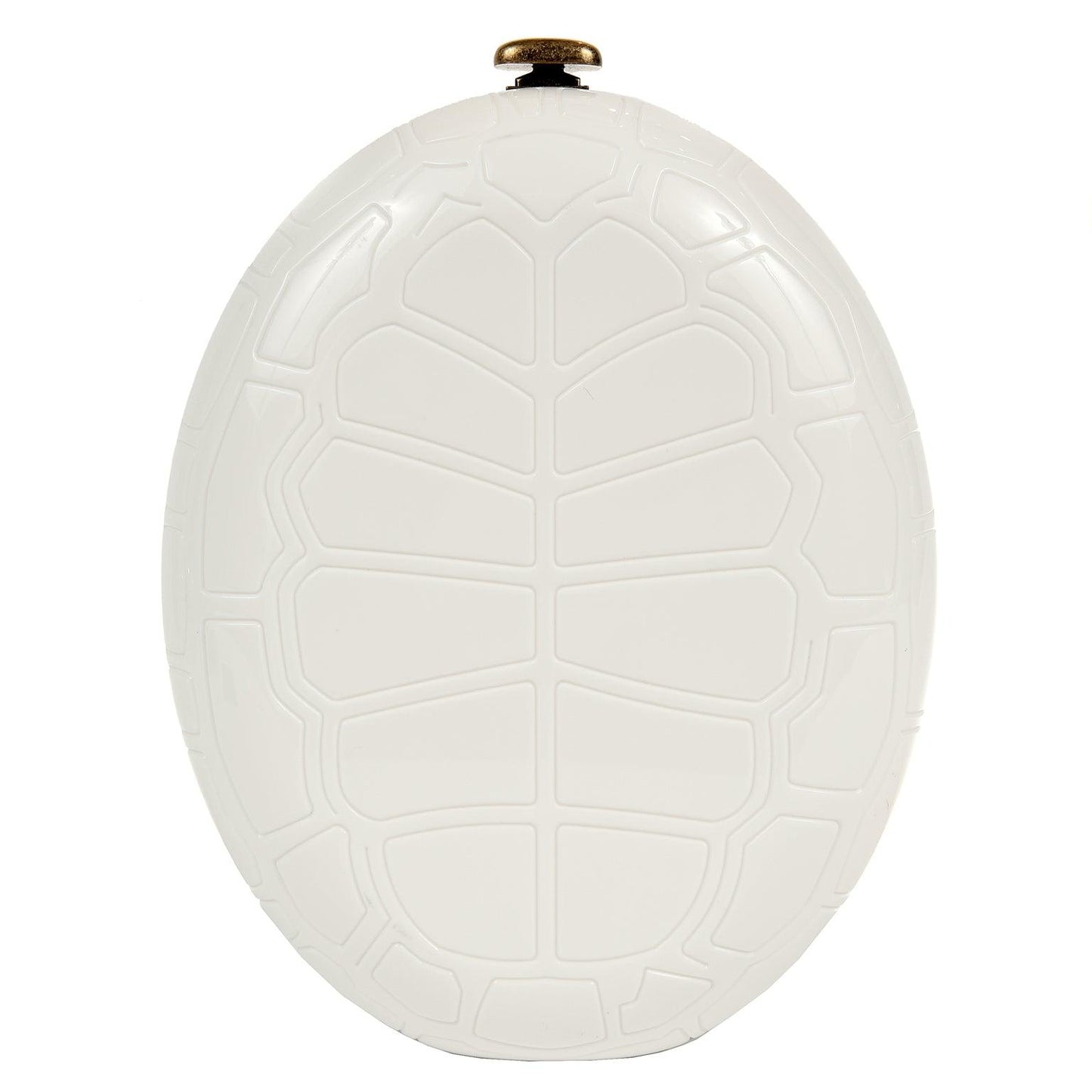 Chanel Cruise Collection Ivory Resin Turtle Shell Print Bag with strap