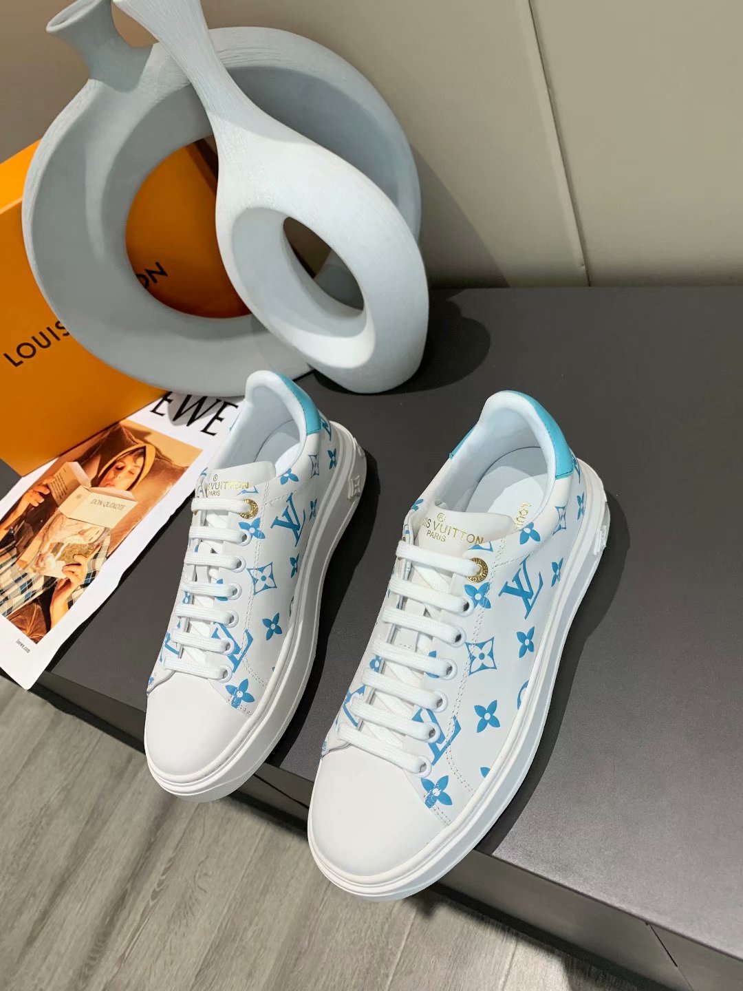GLM - LUV Casual Low Blue White Sneaker
