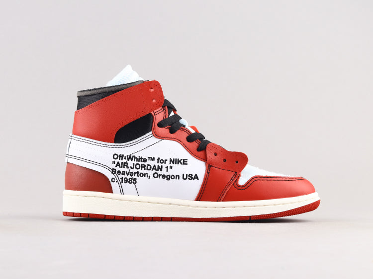 GLM - AJ1 White Red