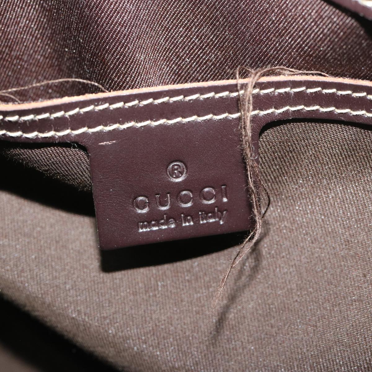 GUCCI GG Supreme Boston Bag PVC Beige 206501 66607